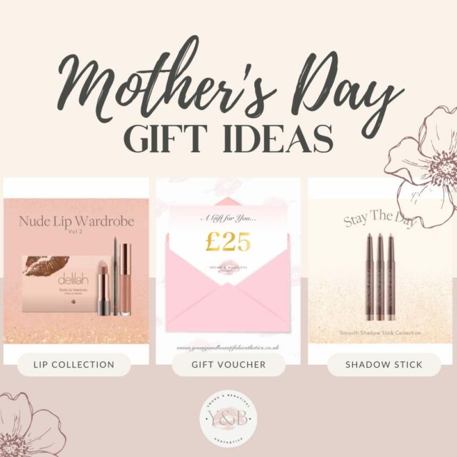 🌸 Last minute Mother's Day gifts 🌸Need a quick and thoughtful gift for a special lady this Mother's Day? Look no further! Treat her to one of our beautiful Delilah makeup sets which are perfect to show her your love. Or, if you're not sure what she'd like, our gift vouchers are always a great option.Pop in tomorrow between 10-2 to grab a last minute gift that will make her day extra special, or pop us a message for a gift voucher for any amount that can be sent by email. Don't wait until it's too late! 💕#mothersday #mothersdaygift #mothersdaygiftideas #delilahcosmetics #giftvouchers #youngandbeautifulaesthetics